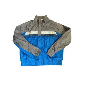 Vintage Rare New Balance Windbreaker Jacket Outerwear Blue XL
